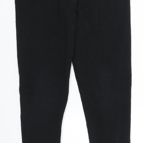 George Girls Black  Cotton Jegging Trousers Size 9-10 Years  Regular
