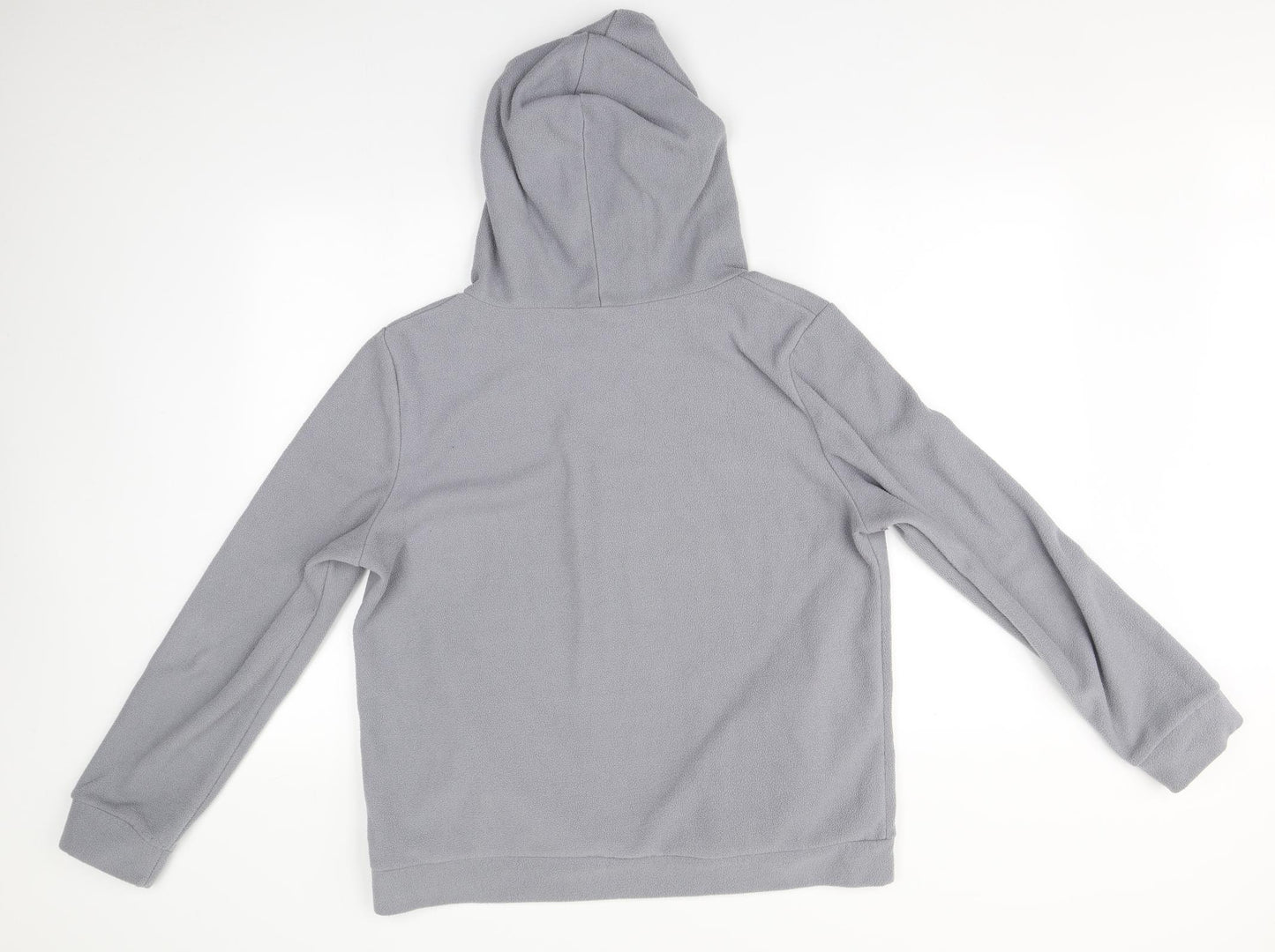Board Angels Womens Grey  Polyester Henley Hoodie Size 16