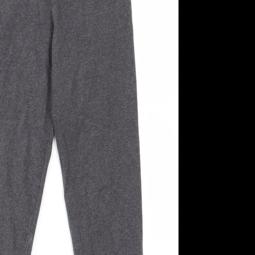 NEXT Girls Grey  Cotton Jogger Trousers Size 11 Years  Regular  - Leggins