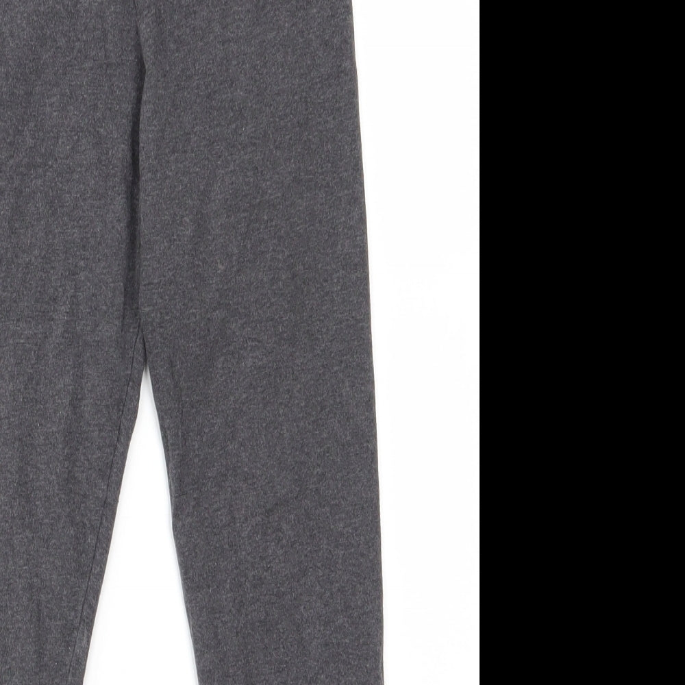 NEXT Girls Grey  Cotton Jogger Trousers Size 11 Years  Regular  - Leggins