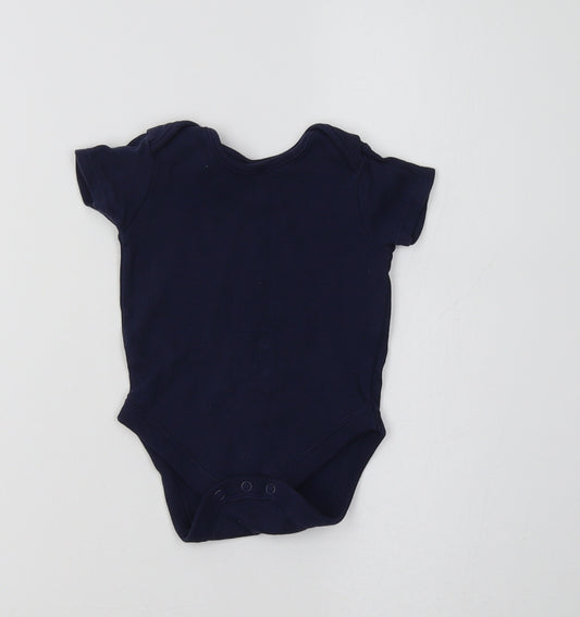 George Baby Blue  Cotton Romper One-Piece Size 6-9 Months