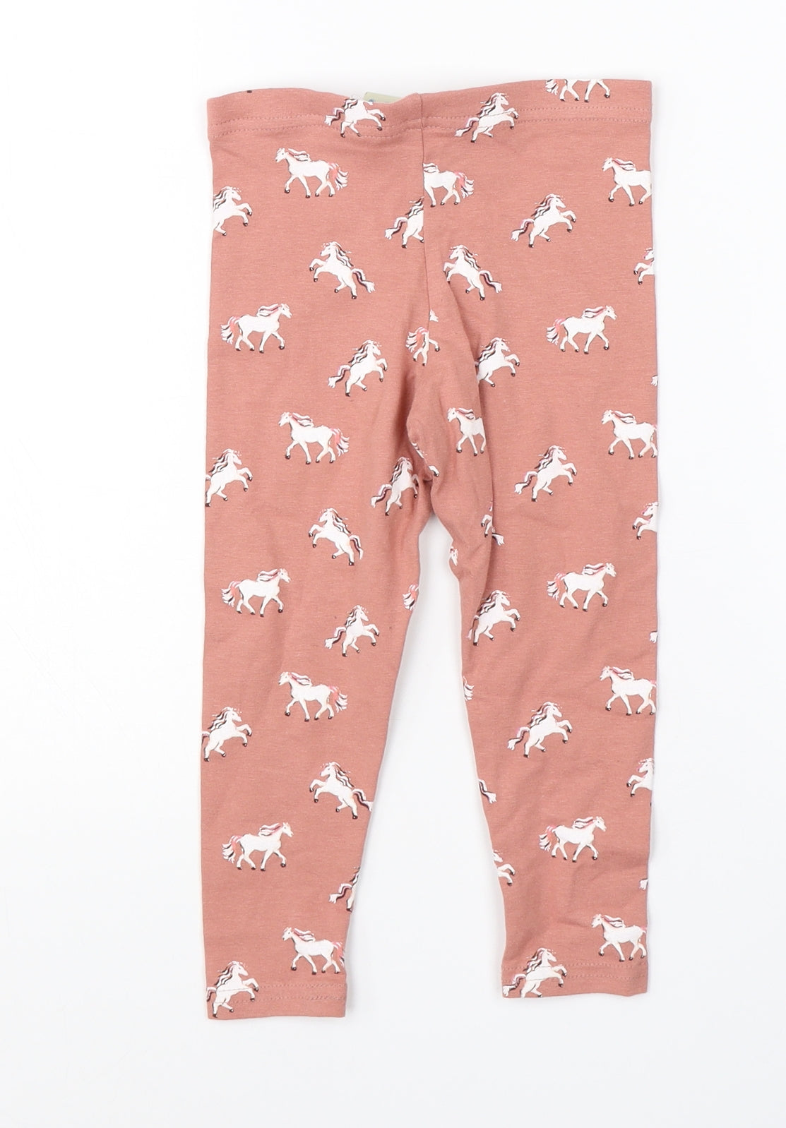 Primark Girls Pink  Cotton  Pyjama Pants Size 2-3 Years   - unicorns