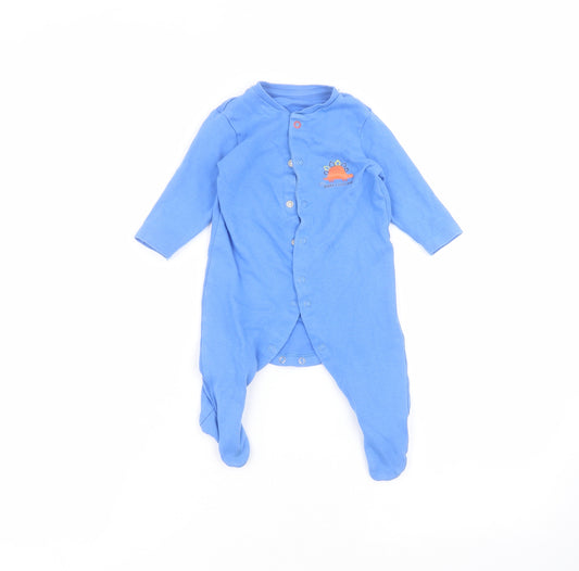 Primark Baby Blue  Cotton Coverall One-Piece Size 3-6 Months