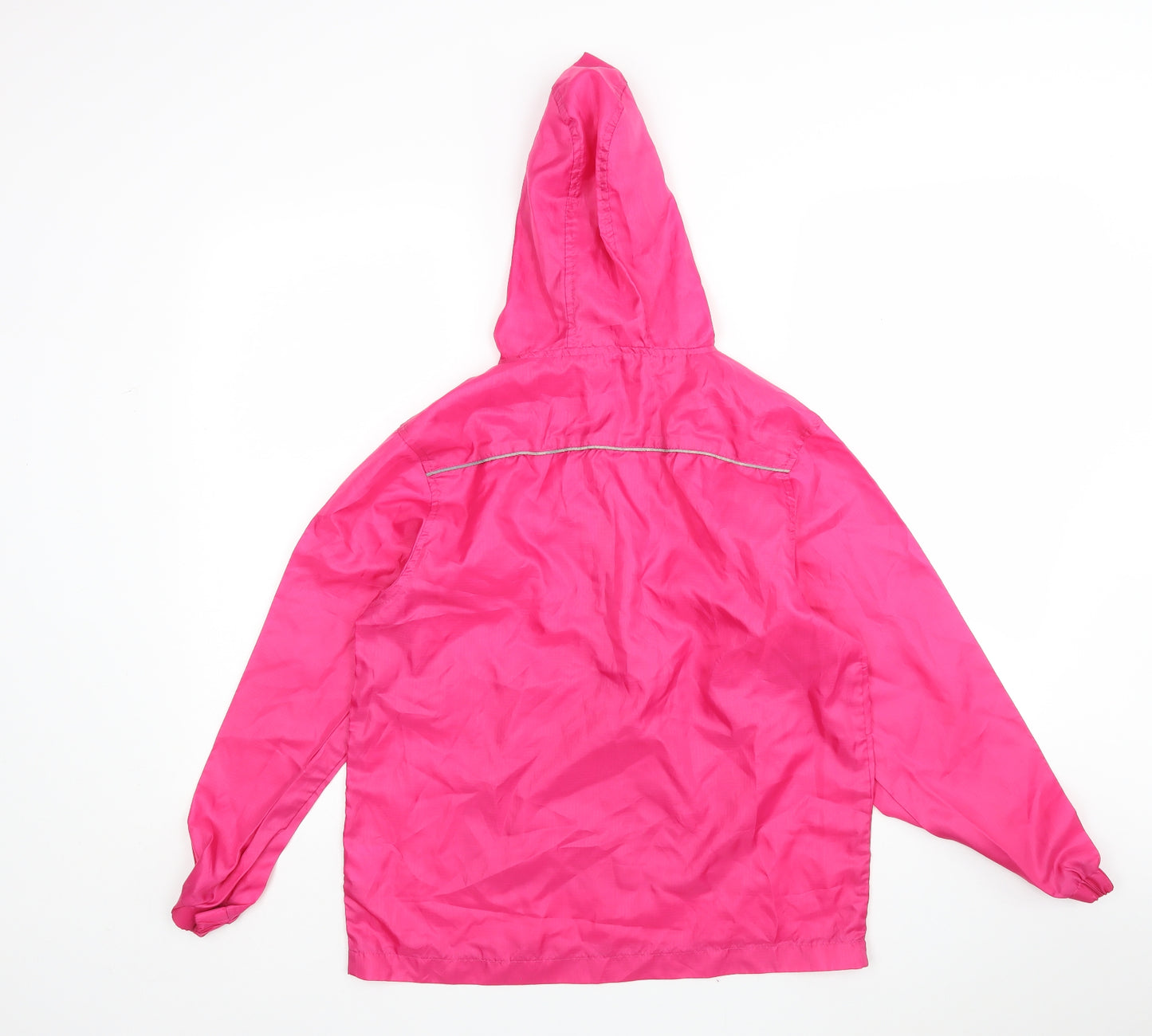 Matalan Girls Pink   Windbreaker Jacket Size M