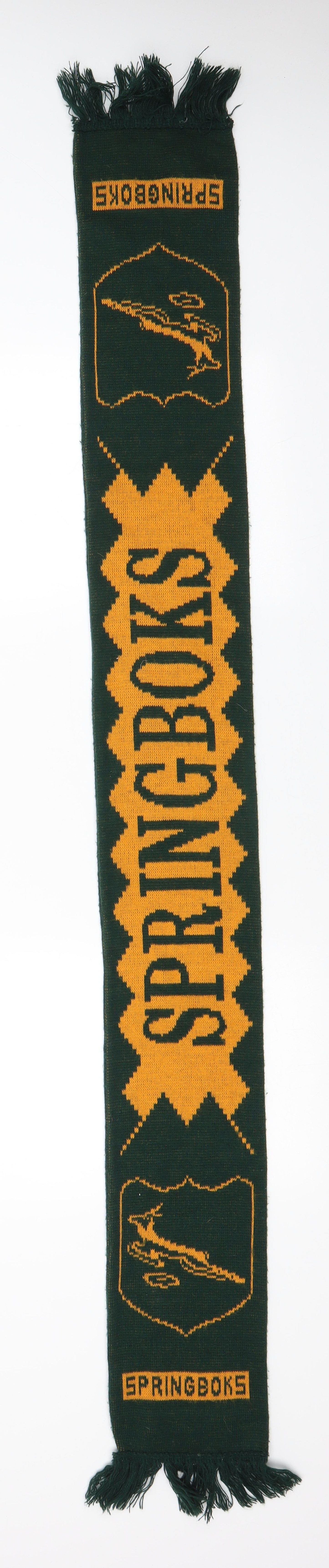 Preworn Unisex Green   Scarf  One Size   - Springboks