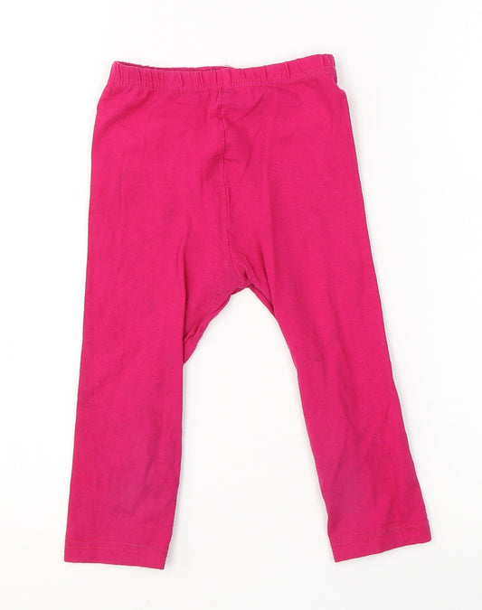 Futuro Girls Pink  Cotton Jogger Trousers Size 7-8 Years  Regular