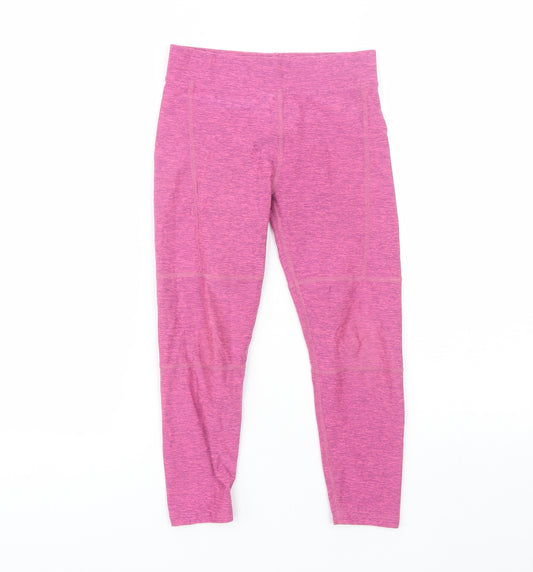 NEXT Girls Pink  Polyester Jogger Trousers Size 7 Years  Regular
