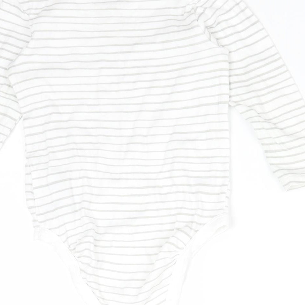 Lupilu Baby Multicoloured Striped Cotton Babygrow One-Piece Size 12-18 Months