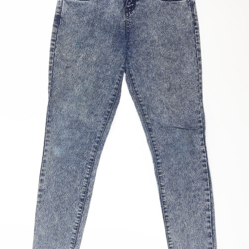 DENIM CO Girls Blue  Cotton Skinny Jeans Size 11-12 Years  Regular
