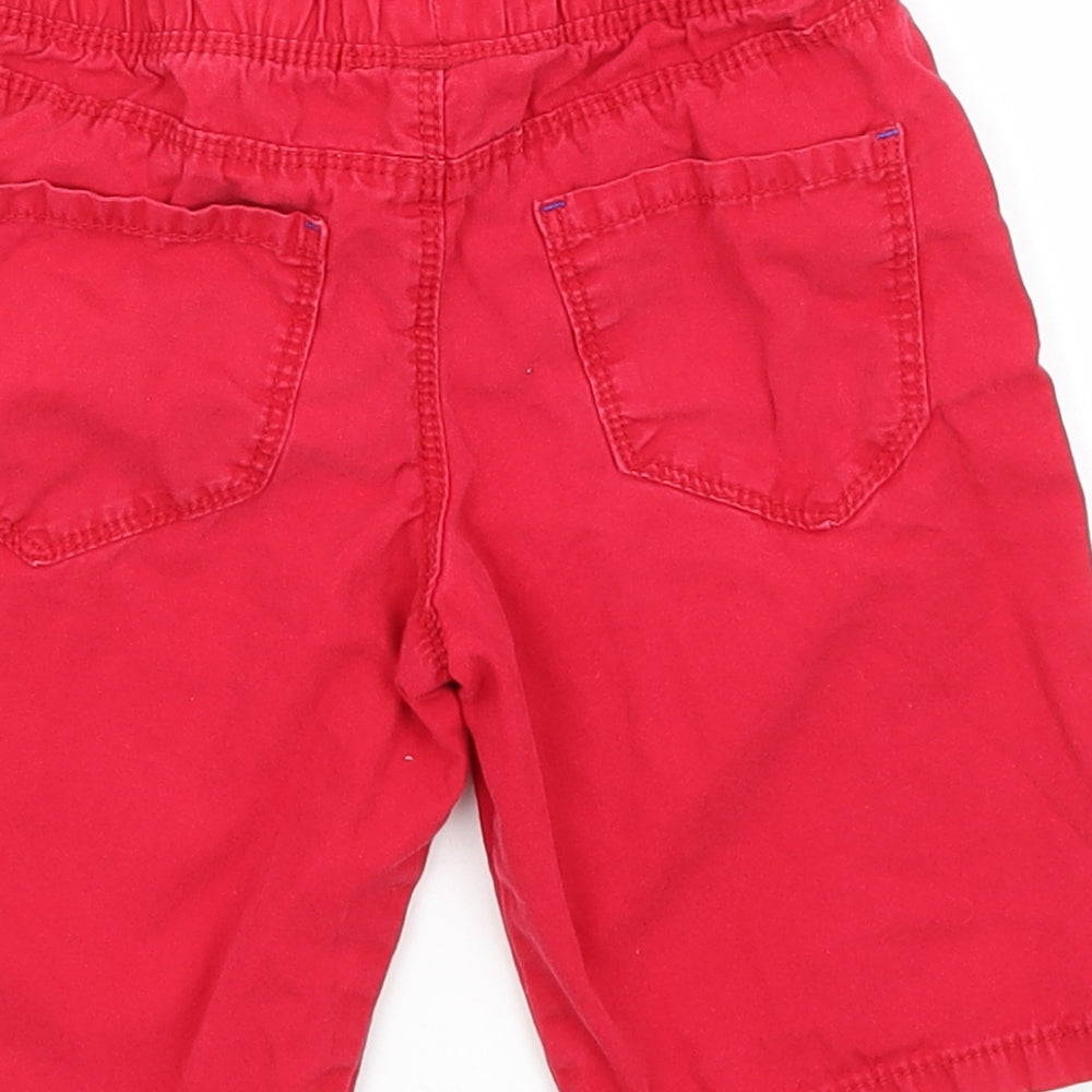 Rebel Girls Red   Cargo Shorts Size 4-5 Years  Regular
