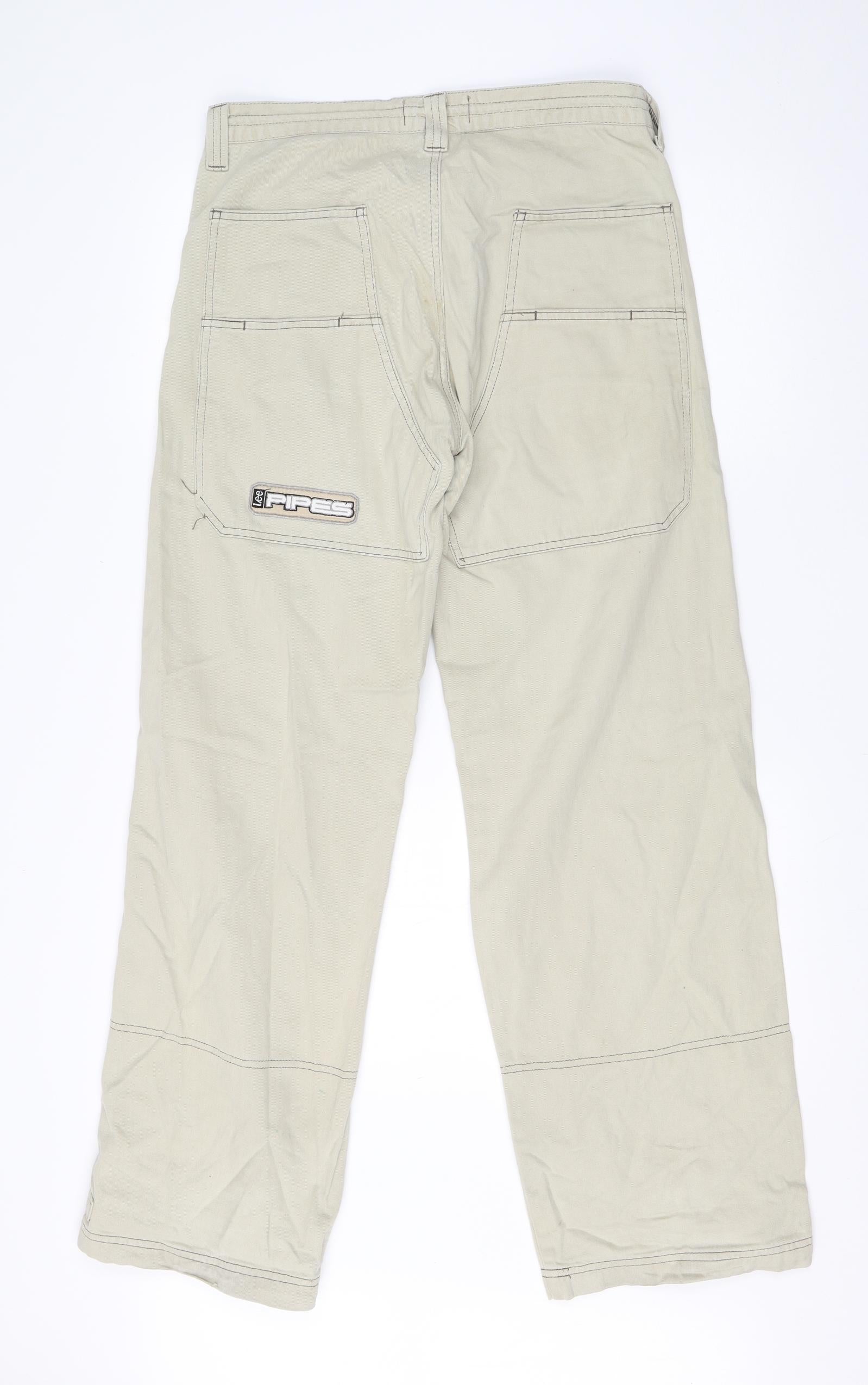 Lee Pipes Denim Pants (original), Men's Fashion, Bottoms, Jeans on Carousell