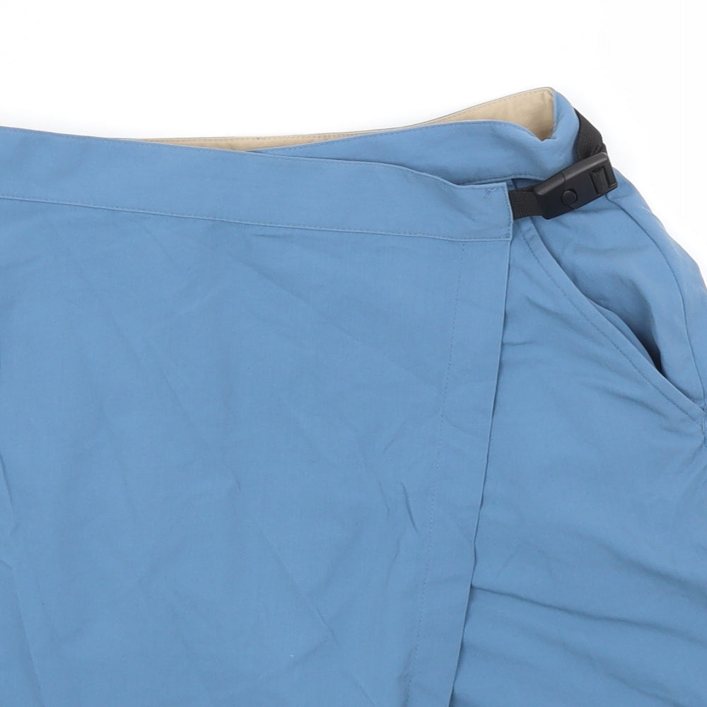 Lowe Alpine Womens Blue  Nylon Utility Shorts Size 25 in L7 in Regular