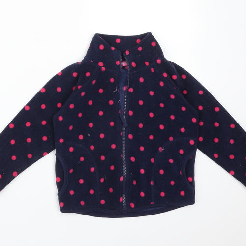 Young Dimension Girls Multicoloured Polka Dot  Jacket  Size 3-4 Years