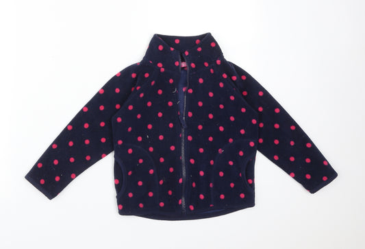 Young Dimension Girls Multicoloured Polka Dot  Jacket  Size 3-4 Years