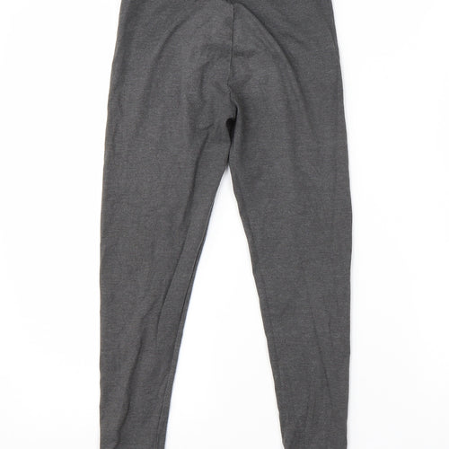 George Girls Grey  Cotton Jogger Trousers Size 9-10 Years  Regular