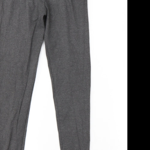 George Girls Grey  Cotton Jogger Trousers Size 9-10 Years  Regular