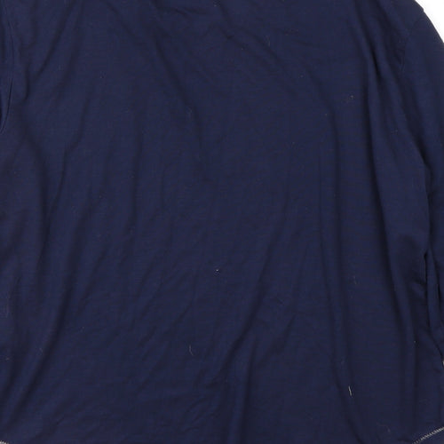 Time to Dream Womens Blue  Polyester  Pyjama Top Size M