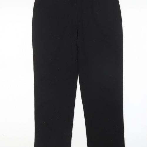 George Girls Black  Polyester Capri Trousers Size 13-14 Years  Regular
