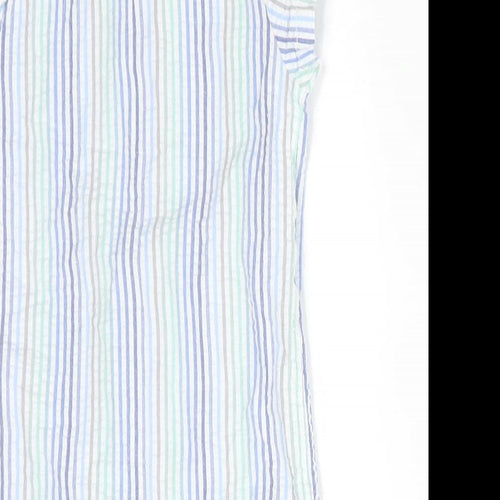 NEXT Boys Multicoloured Striped Cotton Romper One-Piece Size 3-6 Months