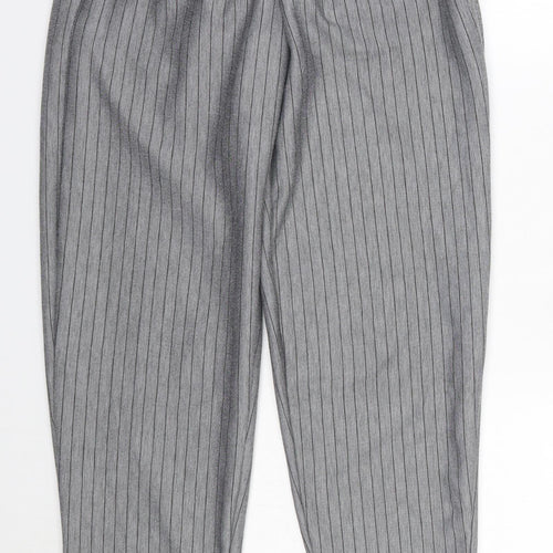 TALLY WEiJL Womens Grey  Polyester Dress Pants Trousers Size 12 L26 in Regular