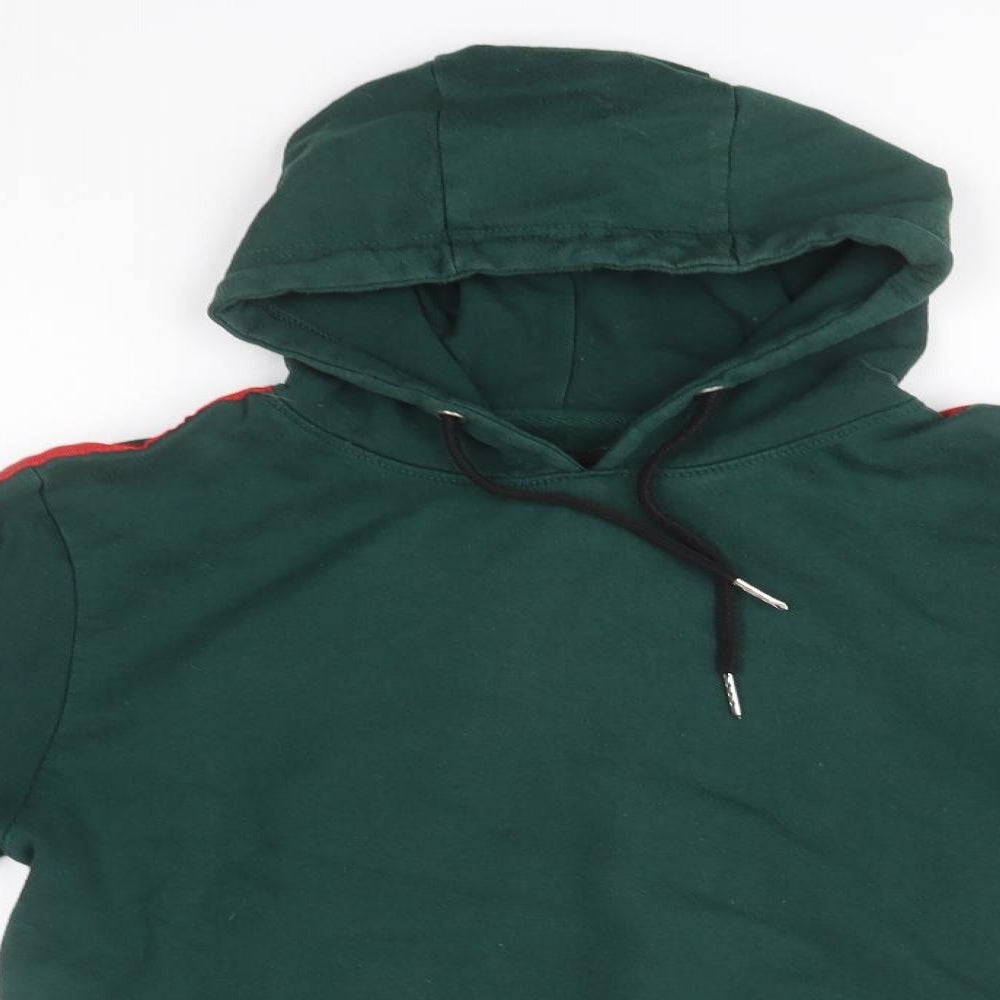 Soul Star Mens Green   Pullover Hoodie Size S