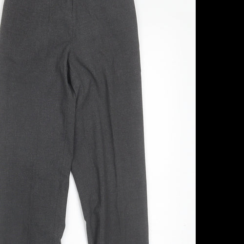 Marks and Spencer Boys Grey  Polyester Dress Pants Trousers Size 12-13 Years  Regular