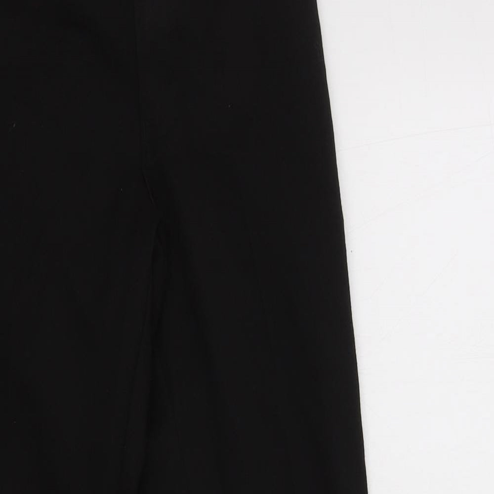 Matalan Boys Black  Polyester Dress Pants Trousers Size 11 Years  Regular Button - School Wear