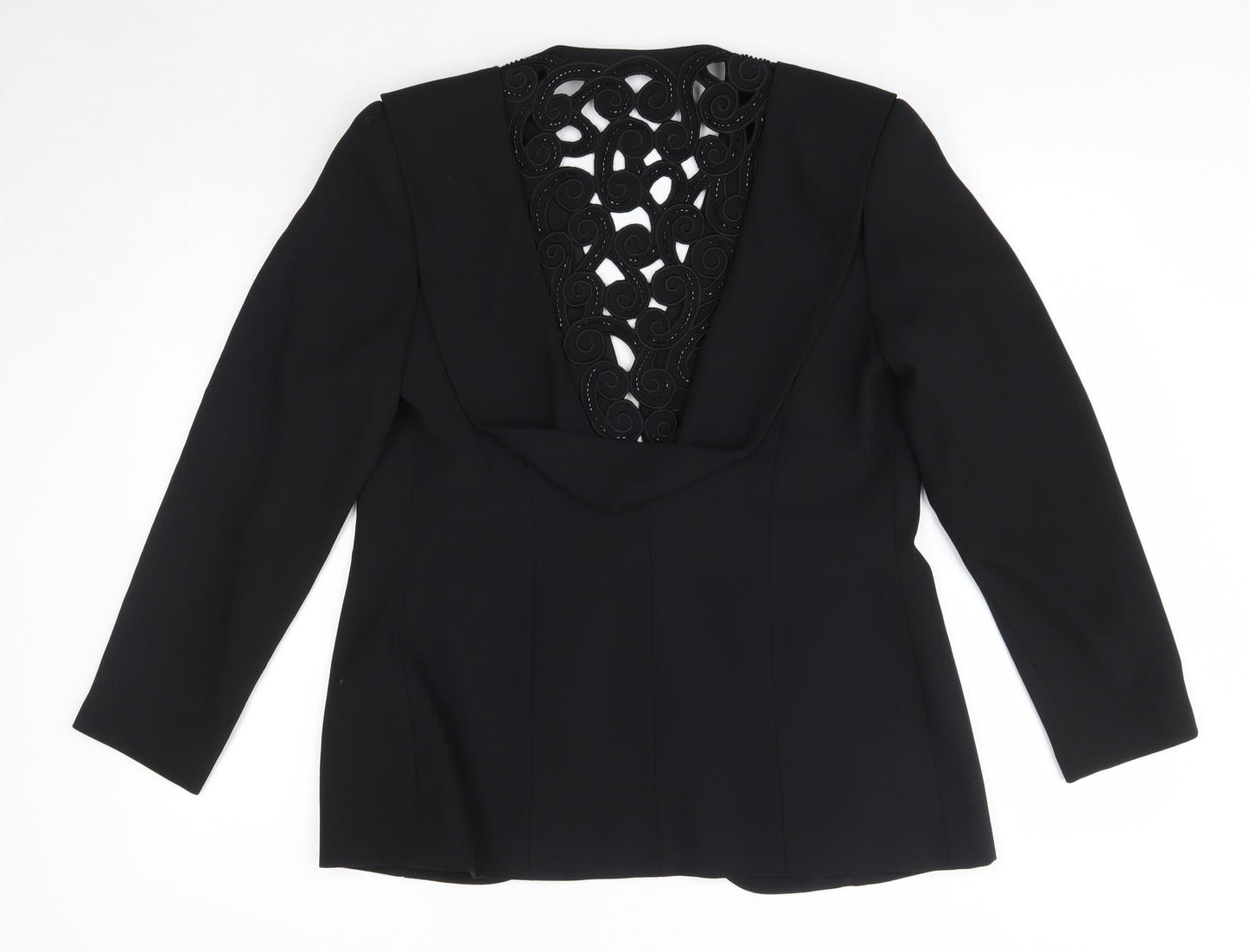 Gina Womens Black   Jacket  Size 12