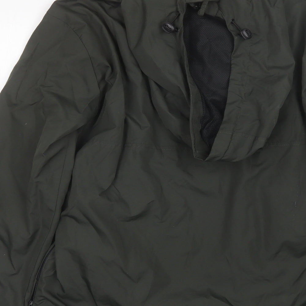Primark Mens Green   Rain Coat Jacket Size S