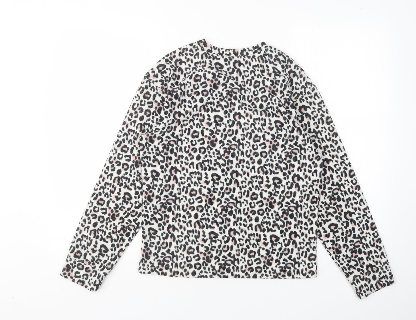 Dorothy Perkins Womens Multicoloured Animal Print Polyester Top Pyjama Top Size XS