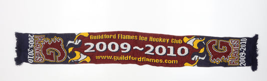 Preworn Mens Multicoloured   Scarf  Size Regular   - Guildford Flames Ice Hockey