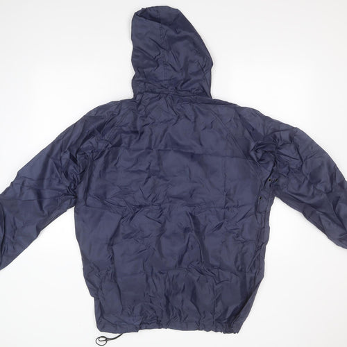 Outdoor Mens Blue   Rain Coat Coat Size S