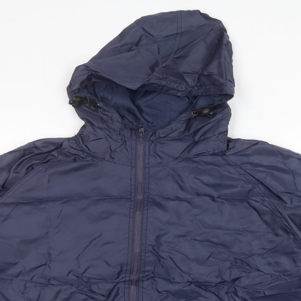 Outdoor Mens Blue   Rain Coat Coat Size S