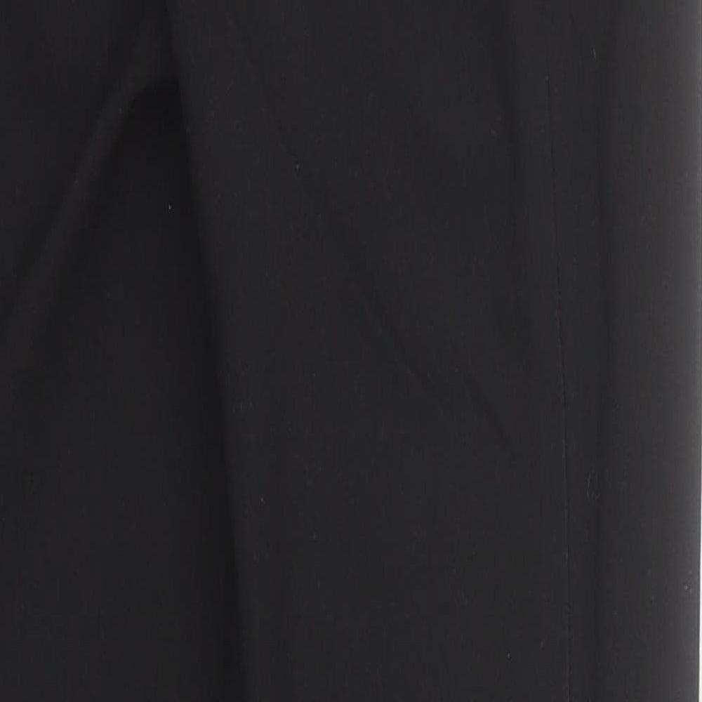Marks and Spencer Boys Black  Polyester Dress Pants Trousers Size 11-12 Years  Regular  - School