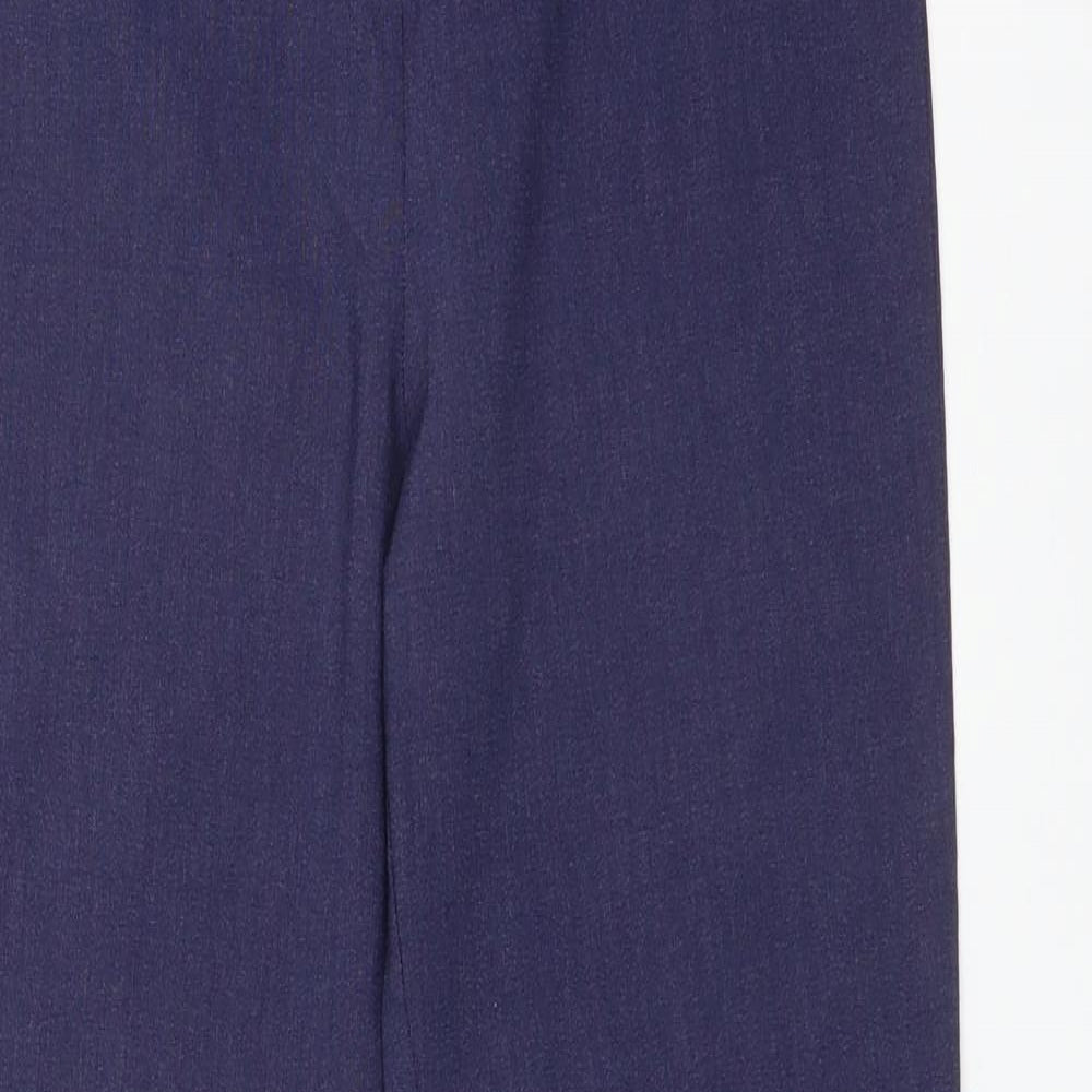 GIRLS CO Girls Blue  Polyester  Trousers Size 12-13 Years  Regular