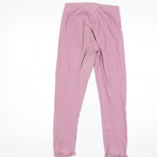 Primark Girls Pink  Cotton Sweatpants Trousers Size 12-13 Years  Regular