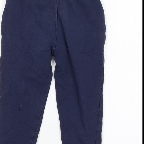 Matalan Boys Blue  Cotton Sweatpants Trousers Size 5 Years  Regular