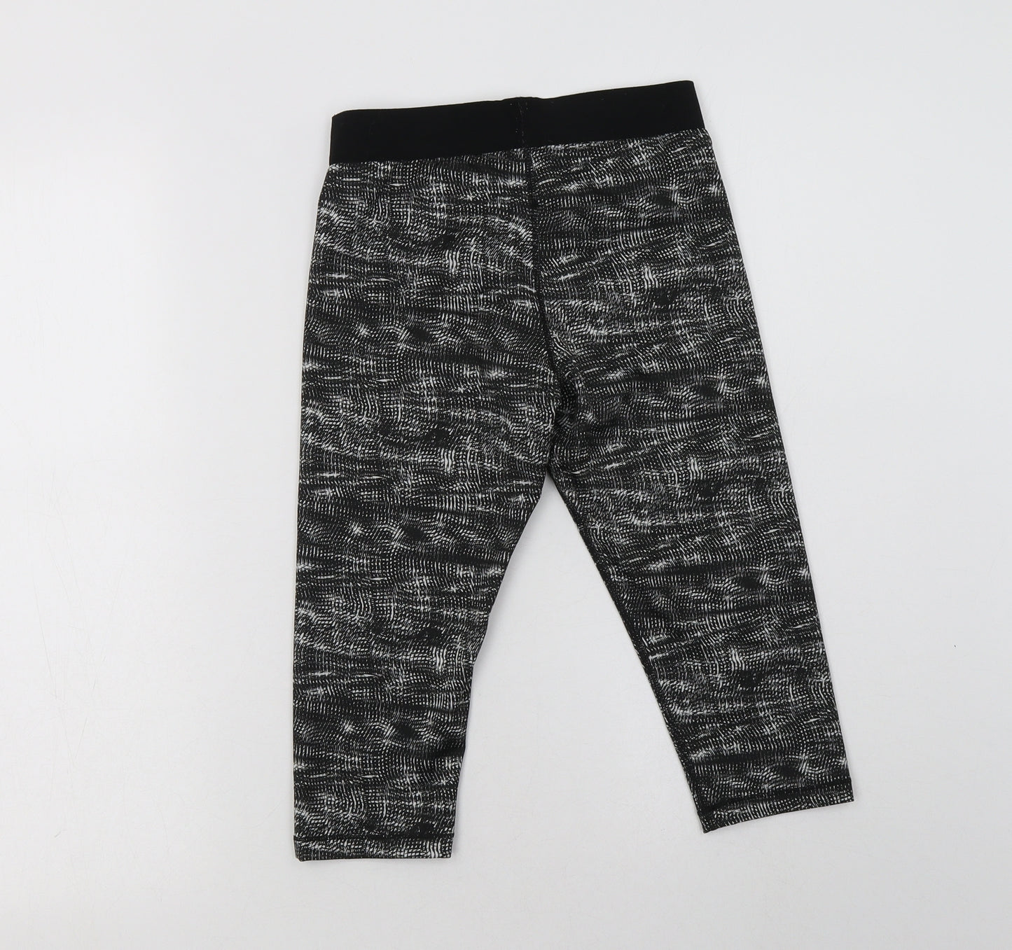 USA Pro Girls Grey Geometric Polyester Jegging Trousers Size 11-12 Years  Regular  - Leggins