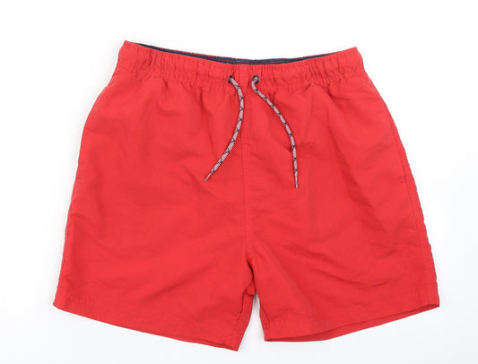 Primark Mens Red  Polyester Athletic Shorts Size S  Regular Drawstring