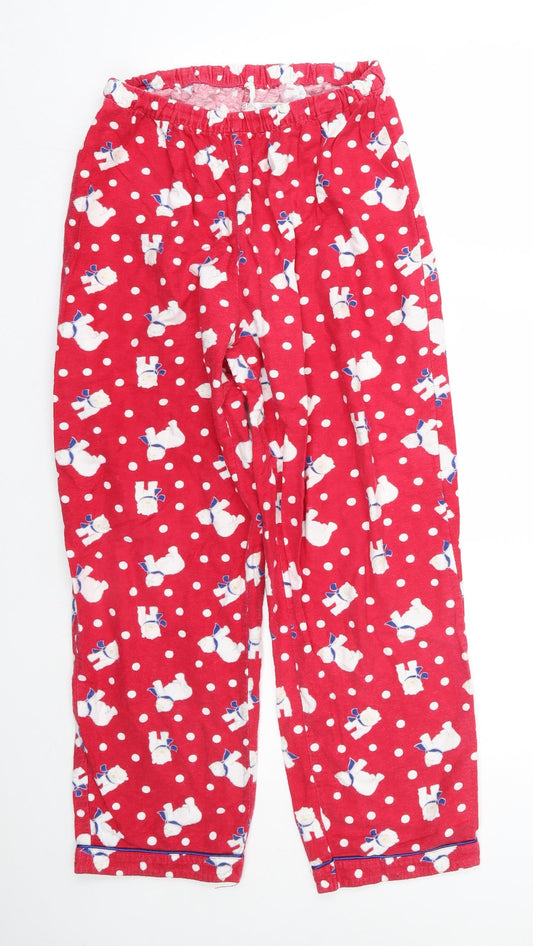 Indigo sky Womens Red Polka Dot Cotton Cami Pyjama Pants Size 16   - Polar bears