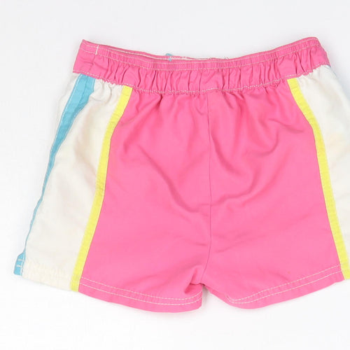 F&F Girls Pink  Polyester Sweat Shorts Size 5-6 Years  Regular