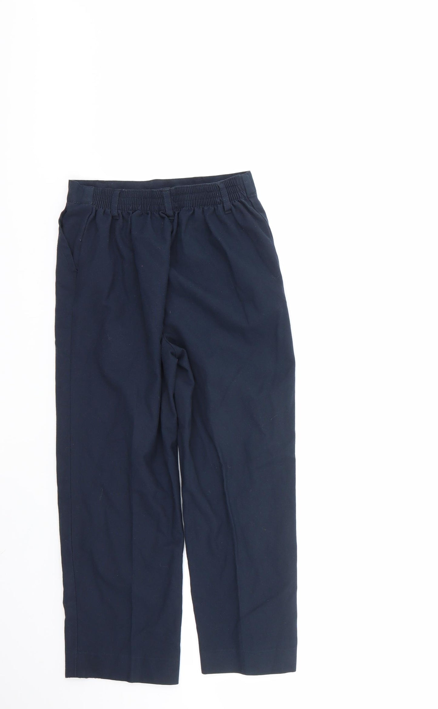 Very Boys Blue  Polyester Dress Pants Trousers Size 10-11 Years  Regular  - school wear