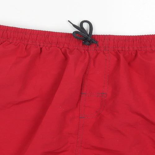 Pro Tonic Mens Red  Polyester Athletic Shorts Size XL L6 in Regular Drawstring