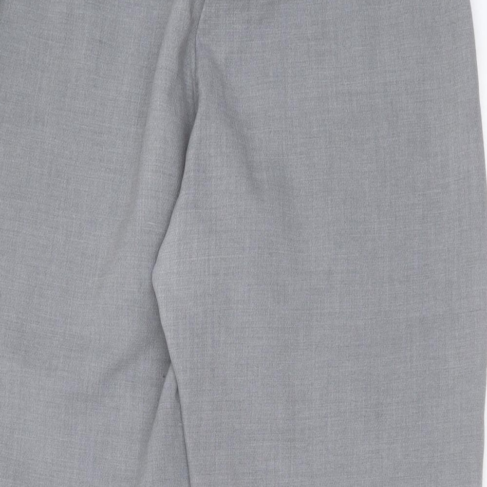 Monki tailored pants in gray herringbone