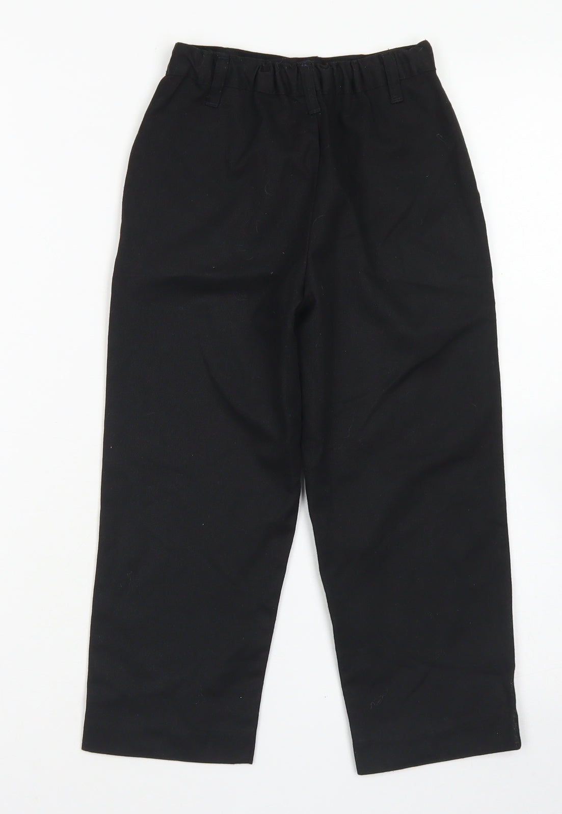 Nutmeg Boys Black  Polyester Dress Pants Trousers Size 4-5 Years  Regular Hook & Eye - School wear