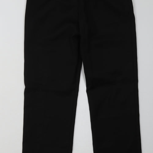 George Boys Black  Polyester Capri Trousers Size 11-12 Years  Regular Hook & Eye - School Wear