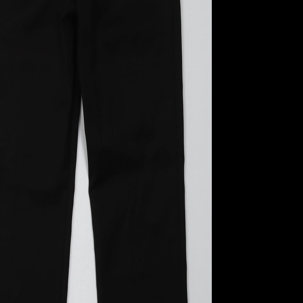George Boys Black  Polyester Capri Trousers Size 11-12 Years  Regular Hook & Eye - School Wear