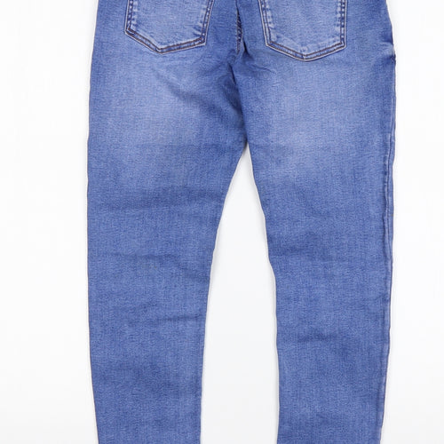 Denim Co Girls Blue  Cotton Skinny Jeans Size 10-11 Years  Regular