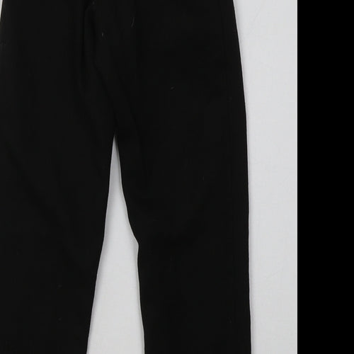 George Boys Black  Polyester Capri Trousers Size 5-6 Years  Regular Hook & Eye - School Wear