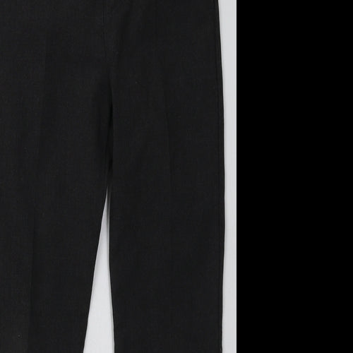 F&F Boys Grey  Polyester Capri Trousers Size 8-9 Years  Regular Hook & Eye - School Wear